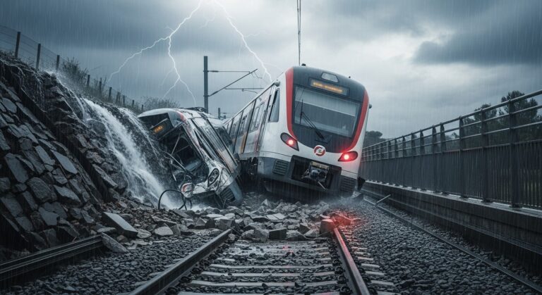 Accident Train Espagne : Un Mort Près de Barcelone Après la Pluie