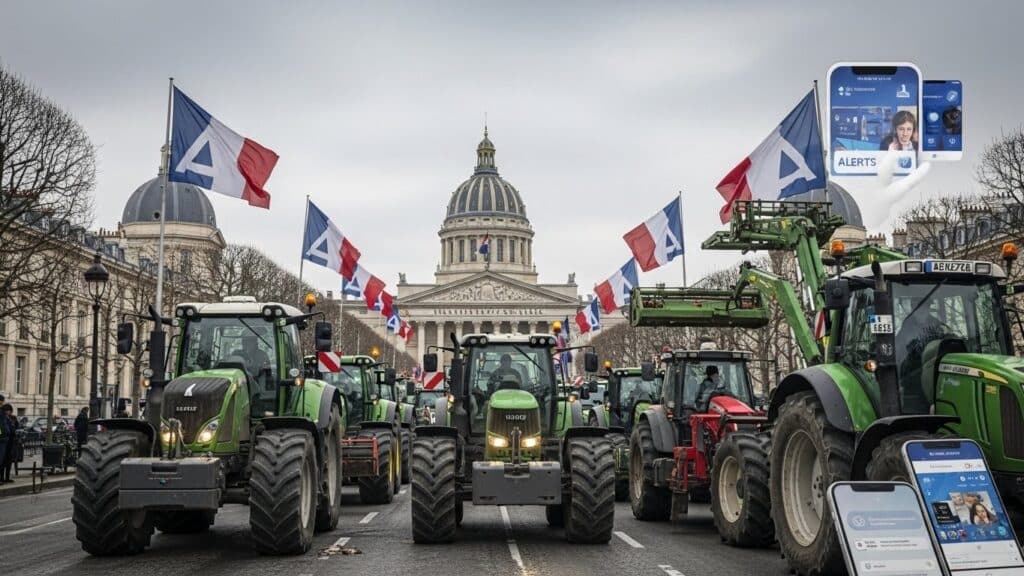 Actualités Midi 13 Janvier 2026 : Agriculteurs Paris Budget RN