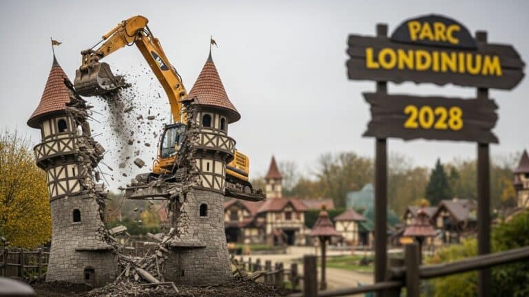 Adieu aux Tours Amoureuses du Parc Astérix