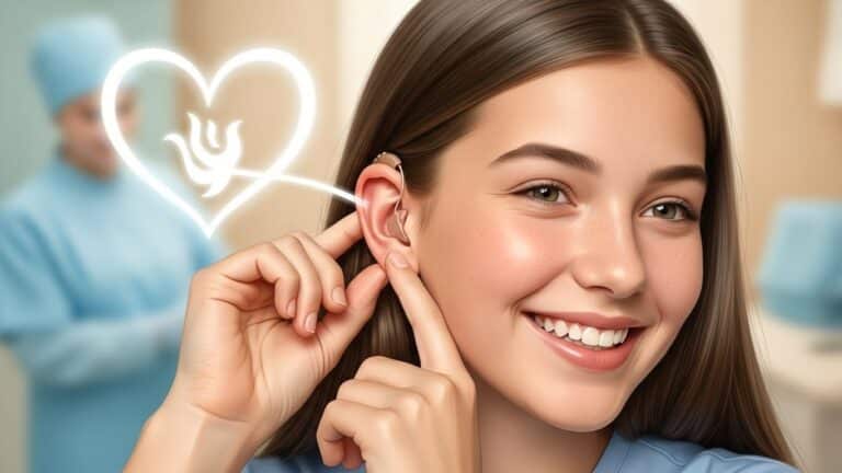 Adolescente née sans oreille entend pour la première fois