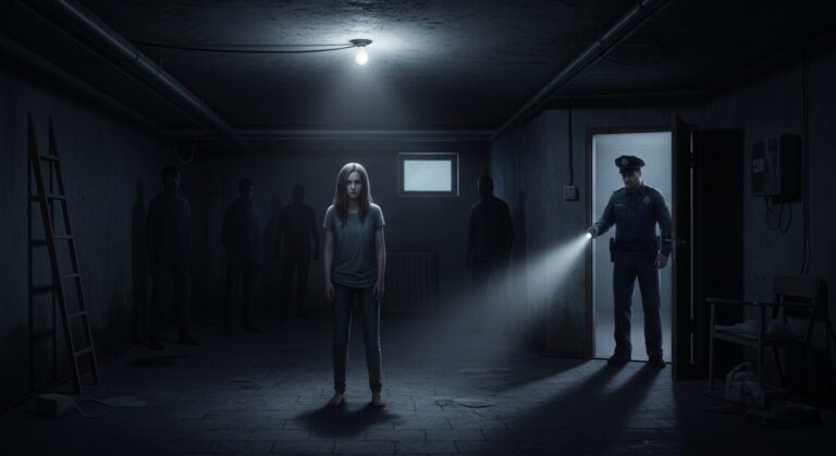 Adolescente Sauvée d&rsquo;une Cave par la Police au Val-de-Marne