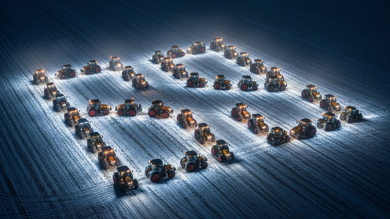 Découvrez comment des agriculteurs de l'Essonne ont formé une chorégraphie géante avec leurs tracteurs pour alerter sur leur détresse financière. Une mobilisation créative face à une crise qui menace leur survie.