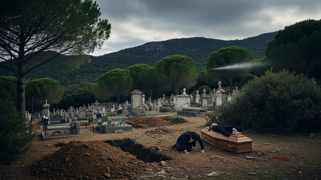 Alain Orsoni Abattu aux Obsèques de Sa Mère en Corse