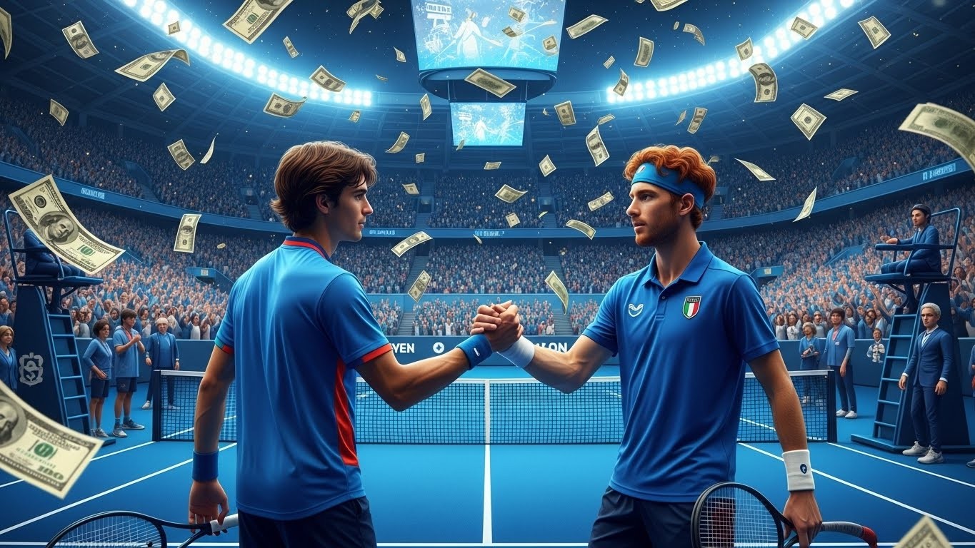 Découvrez comment Carlos Alcaraz et Jannik Sinner ont empoché 4,6 millions de dollars en un match d’exhibition en Corée, dépassant même le vainqueur de l’Open d’Australie. Un record fou qui interroge le tennis d’aujourd’hui !