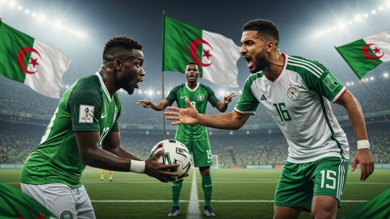 Algérie-Nigeria 0-2 : Le Penalty Oublié Qui Change Tout