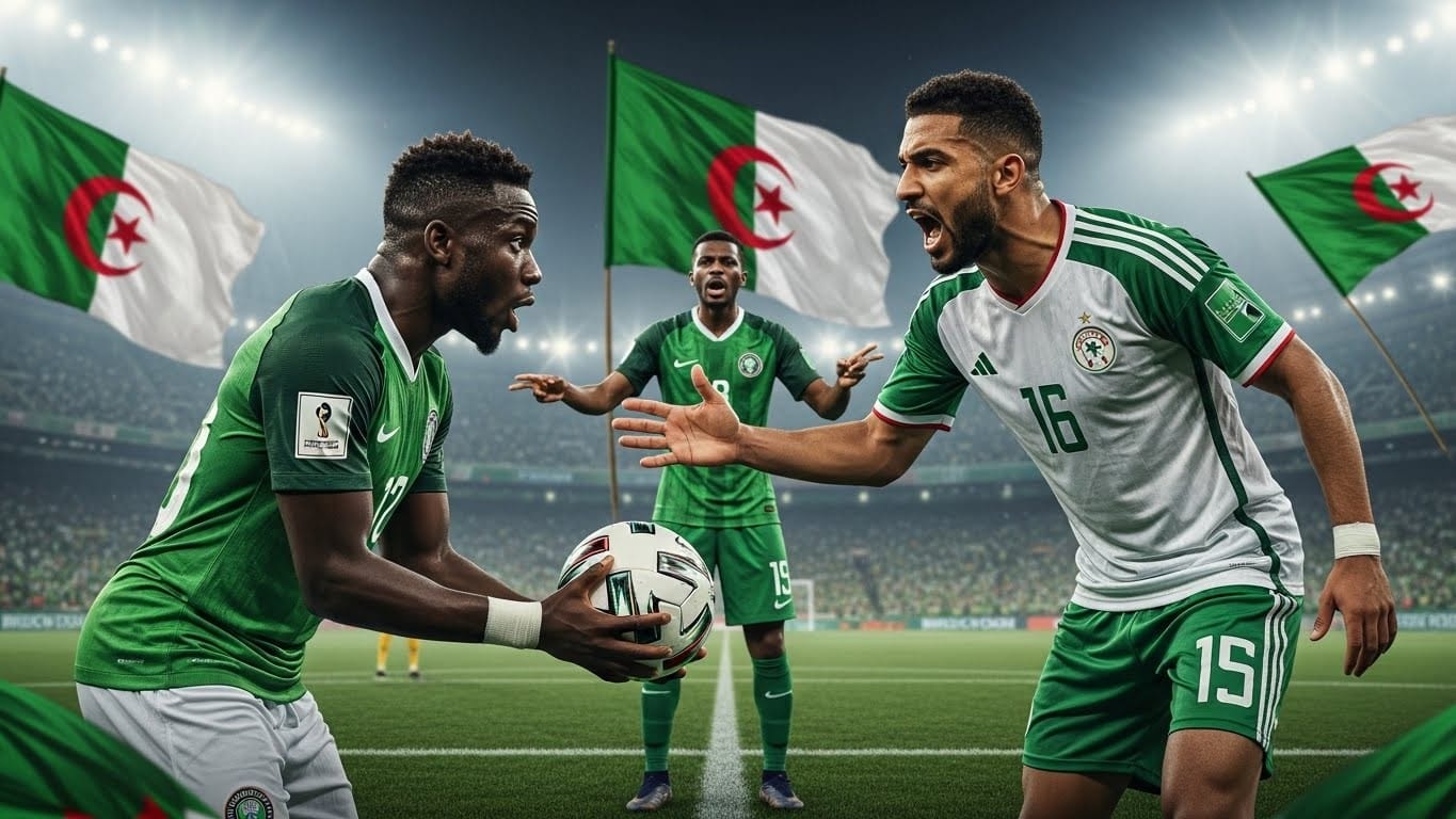 Quart de finale CAN 2025 : l'énorme main d'Ajayi non sifflée dans la surface a fait hurler les supporters algériens. Analyse complète de la polémique et du match.