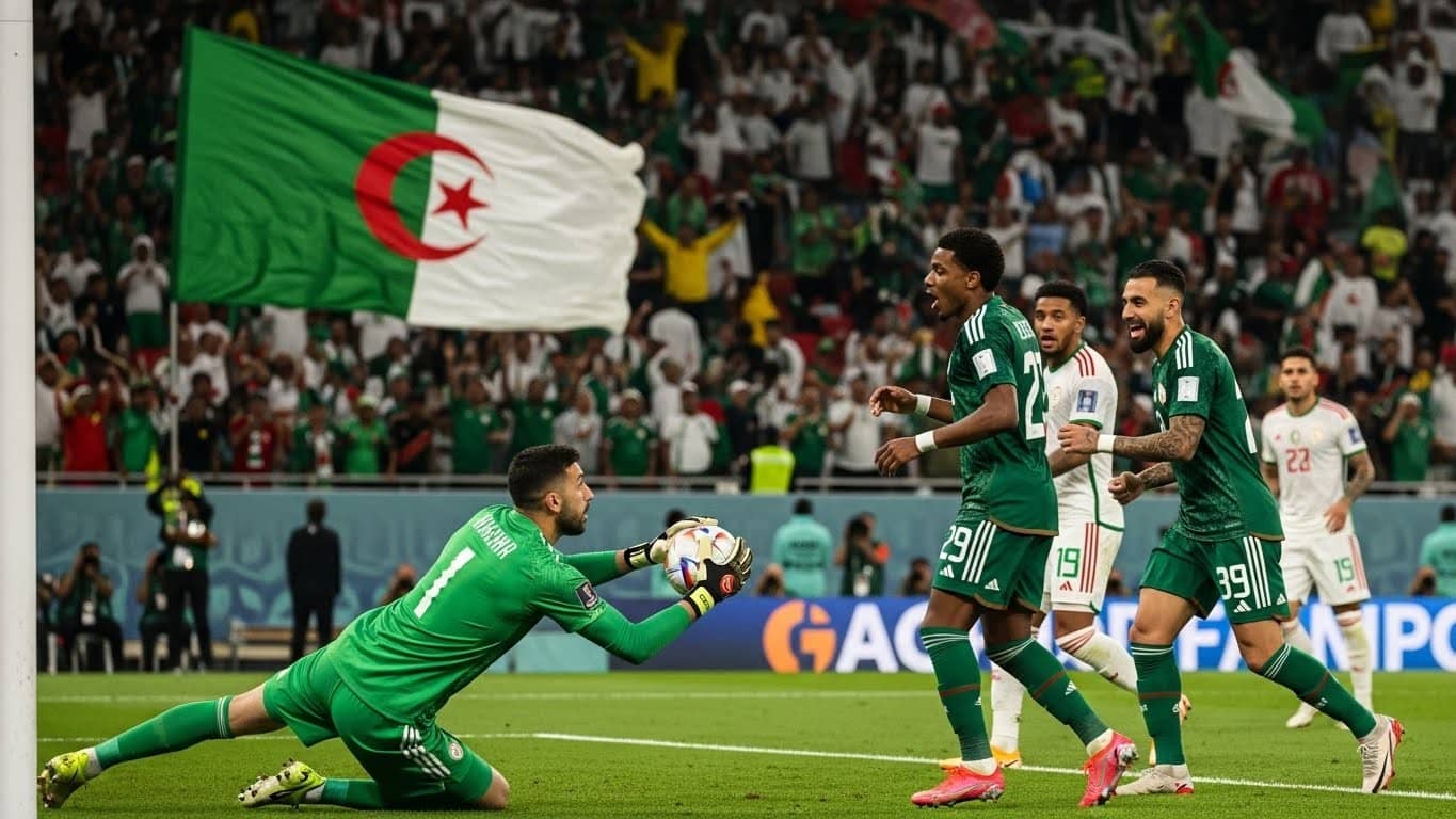 Découvrez la composition officielle de l'Algérie pour son 8e de finale de la CAN 2025 face à la RD Congo. Zidane dans les buts, Mahrez capitaine : Petkovic mise sur ses cadres pour un choc explosif.