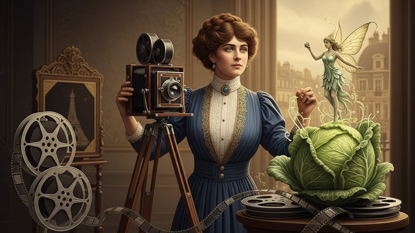 Découvrez Alice Guy, pionnière française du cinéma, première femme réalisatrice qui a réalisé près de 1000 films avant d'être oubliée. Son incroyable parcours et l'hommage des JO 2024.