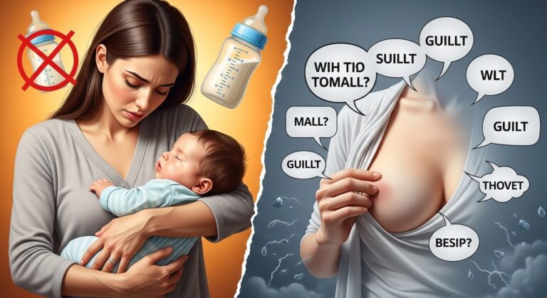 Allaitement vs Lait Infantile : Stop à la Culpabilisation des Mères