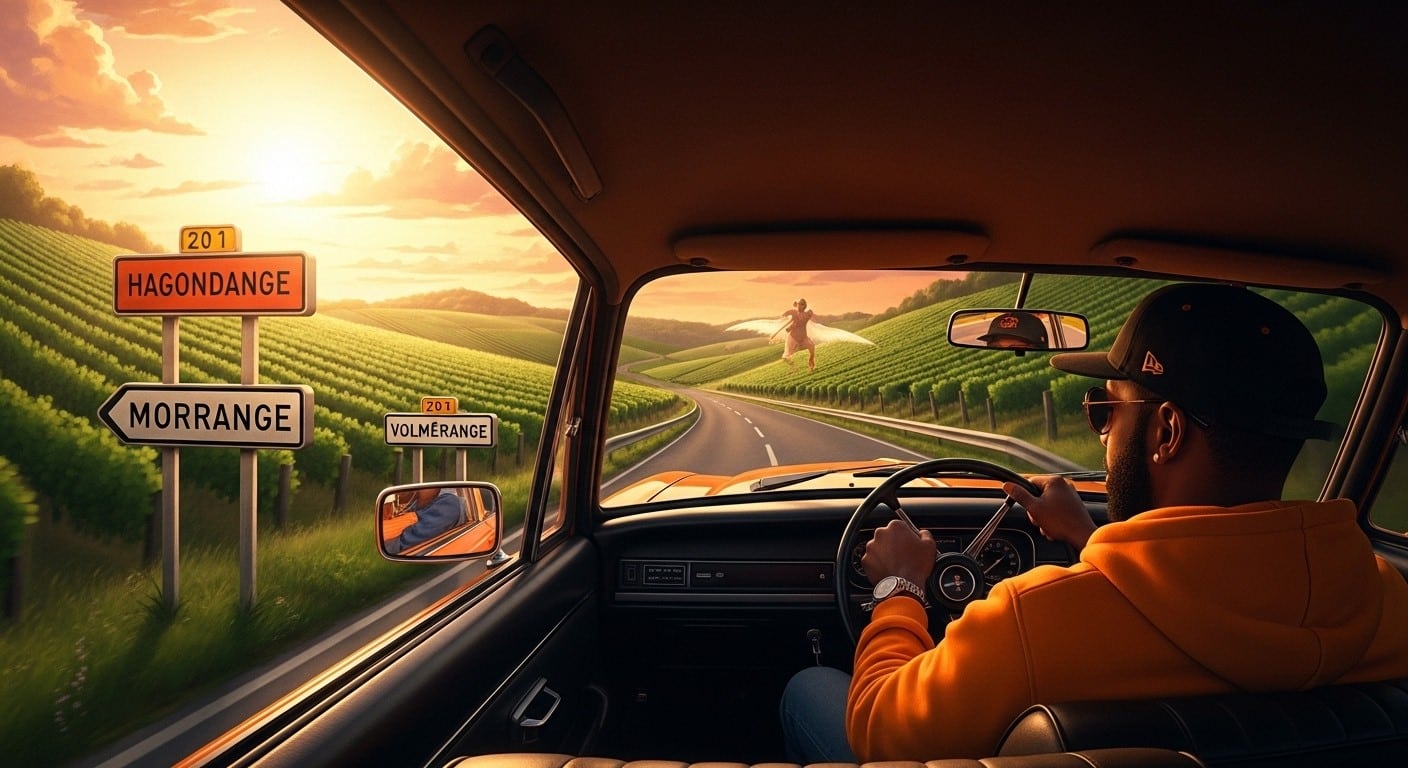 Découvrez comment le rappeur Alph Lorraine rend hommage aux communes mosellanes en "ange" dans son nouveau clip "Patelins Lorrains 2". Un voyage musical tendre et décalé dans la Vallée des Anges qui fait vibrer les racines lorraines.