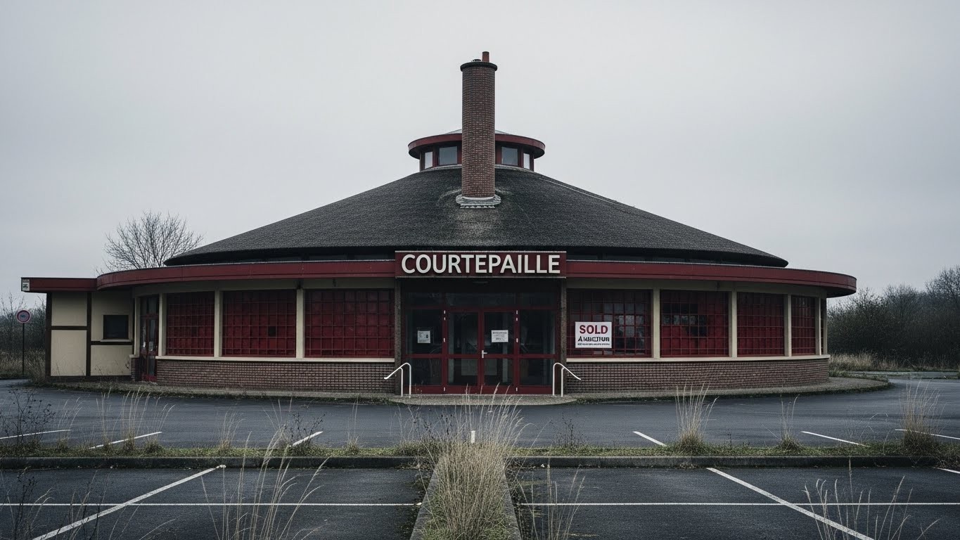 Découvrez comment l'ancien restaurant Courtepaille de Compiègne a été vendu 462 000 euros aux enchères en 2026. Une page se tourne pour cette enseigne mythique en déclin, symbole de nostalgia pour beaucoup.