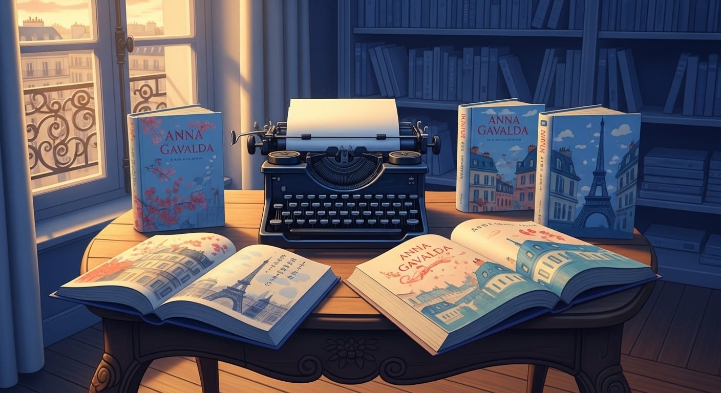 Découvrez le grand retour d'Anna Gavalda : 7 livres en poche avec couvertures sublimes par Yukiko Noritake et un nouveau roman en préparation. Une autrice culte de retour !