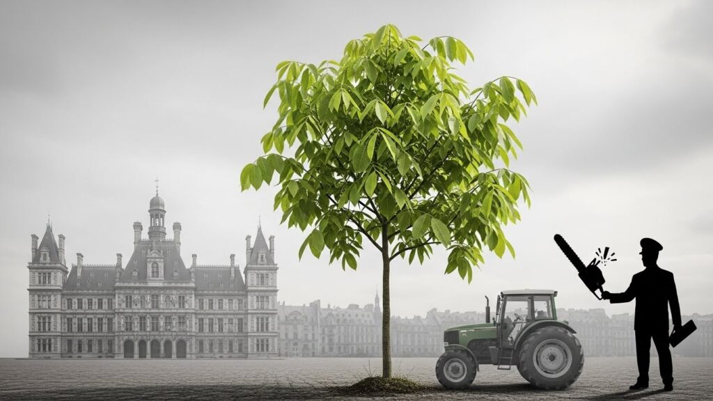 Anne Hidalgo et le Noyer des Agriculteurs : Symbole d&rsquo;Amitié ou Ironie Végétale ?