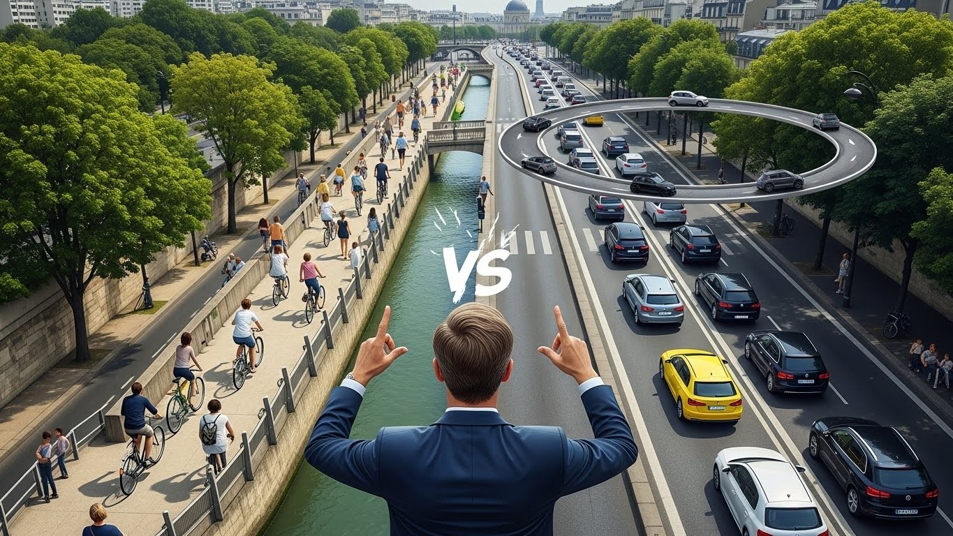 Découvrez comment Anne Hidalgo a dirigé Paris avec une approche de confrontation permanente, des voies sur berge au périphérique à 50 km/h. Un bilan contrasté qui divise encore aujourd'hui.