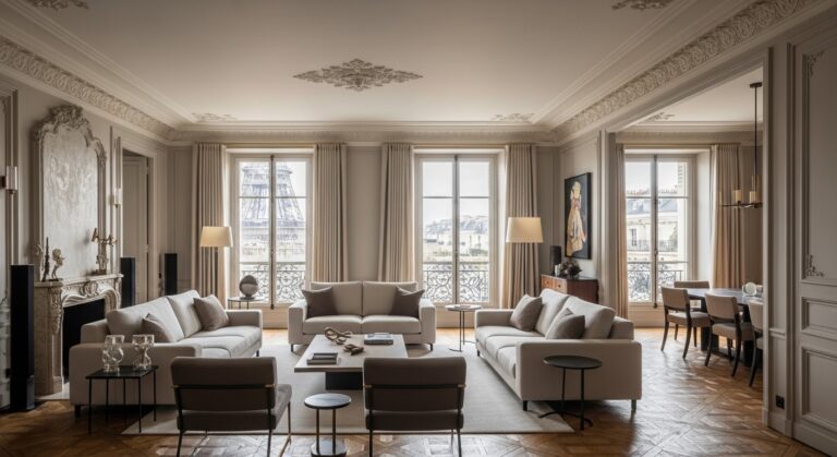Appartement de Luxe Paris 7e : Un Bijou Historique Près de la Tour Eiffel