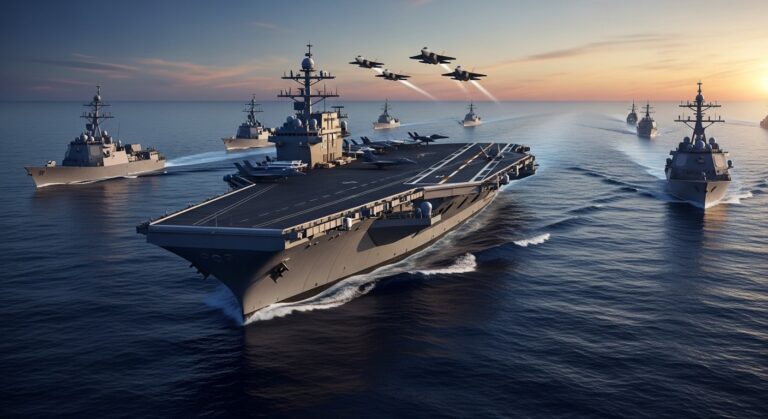 Armada Américaine Face à l’Iran : Composition et Enjeux