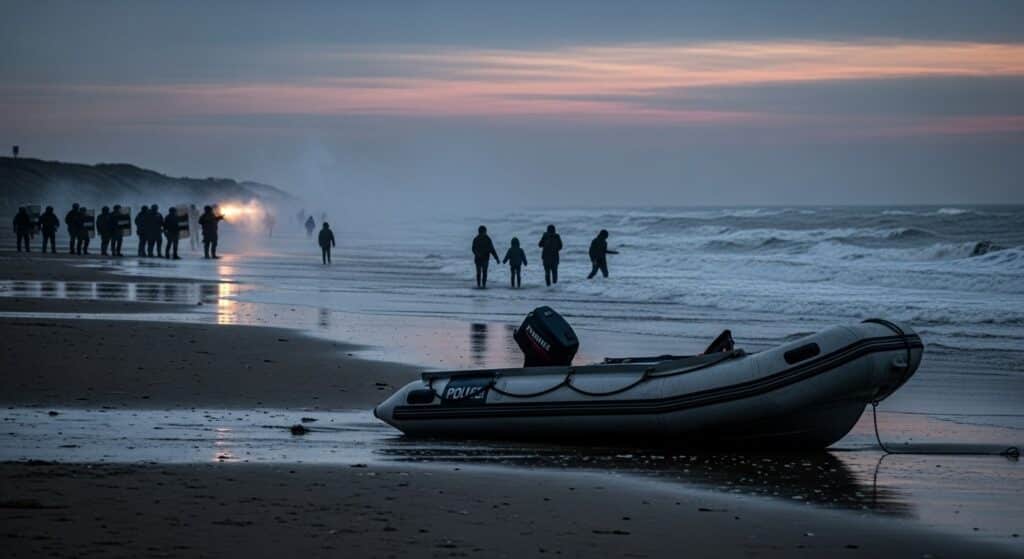 Armes contre migrants à la Manche : alerte grave de la Défenseure des droits