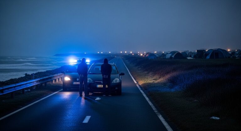 Arrestation de Militants Britanniques Anti-Migrants dans le Pas-de-Calais