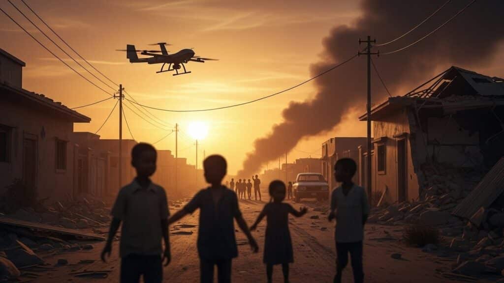 Attaque de Drones au Soudan : 10 Morts Dont 7 Enfants