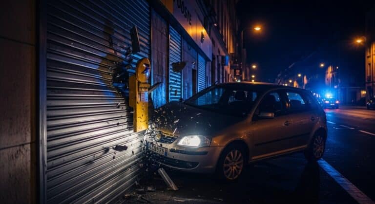Attaque Voiture-Bélier Bureau de Poste Antony