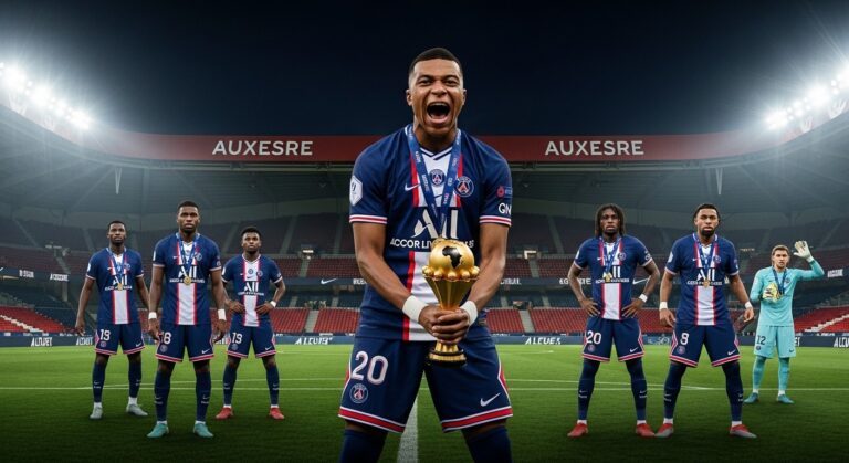 Auxerre-PSG : Composition Paris avec Mbaye Titulaire