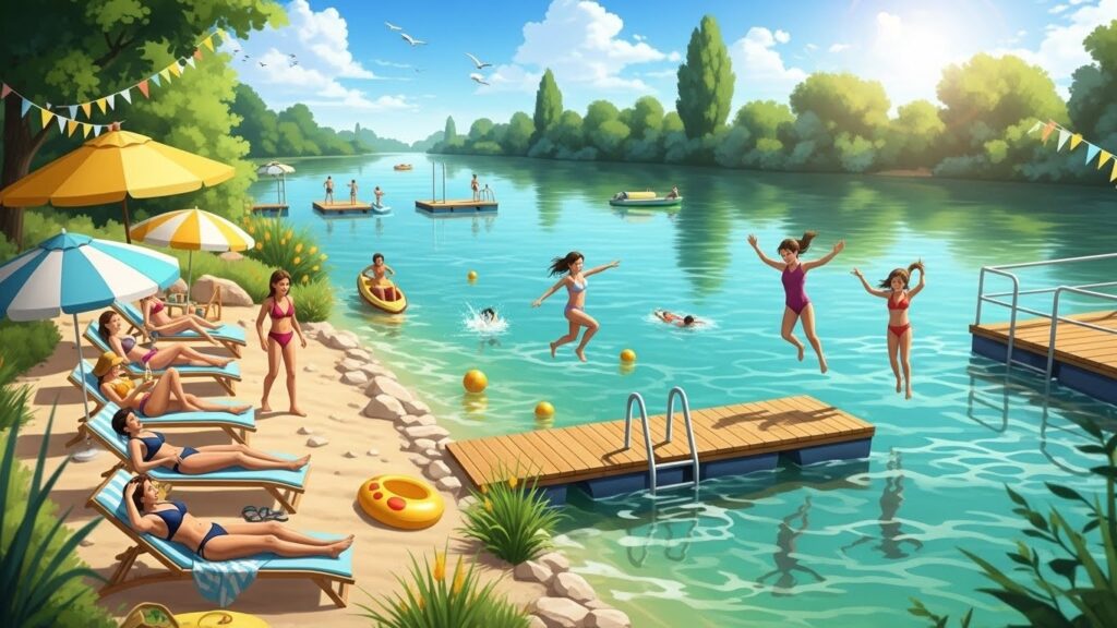 Baignade en Marne Val-de-Marne : Programme Été 2026