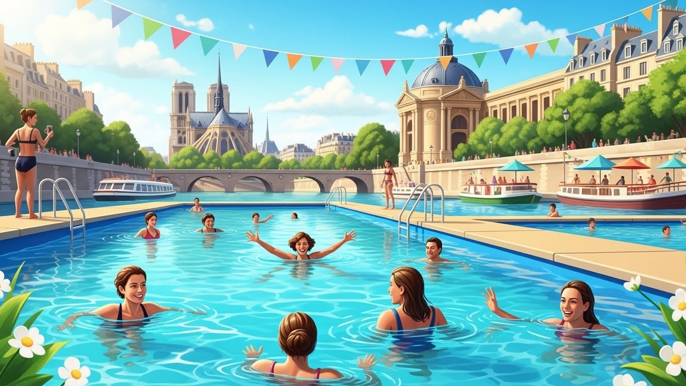 Découvrez les sites de baignade reconduits dans la Seine, la Marne et les canaux en Île-de-France pour l'été 2026. Paris, Val-de-Marne, Seine-Saint-Denis : où plonger ?