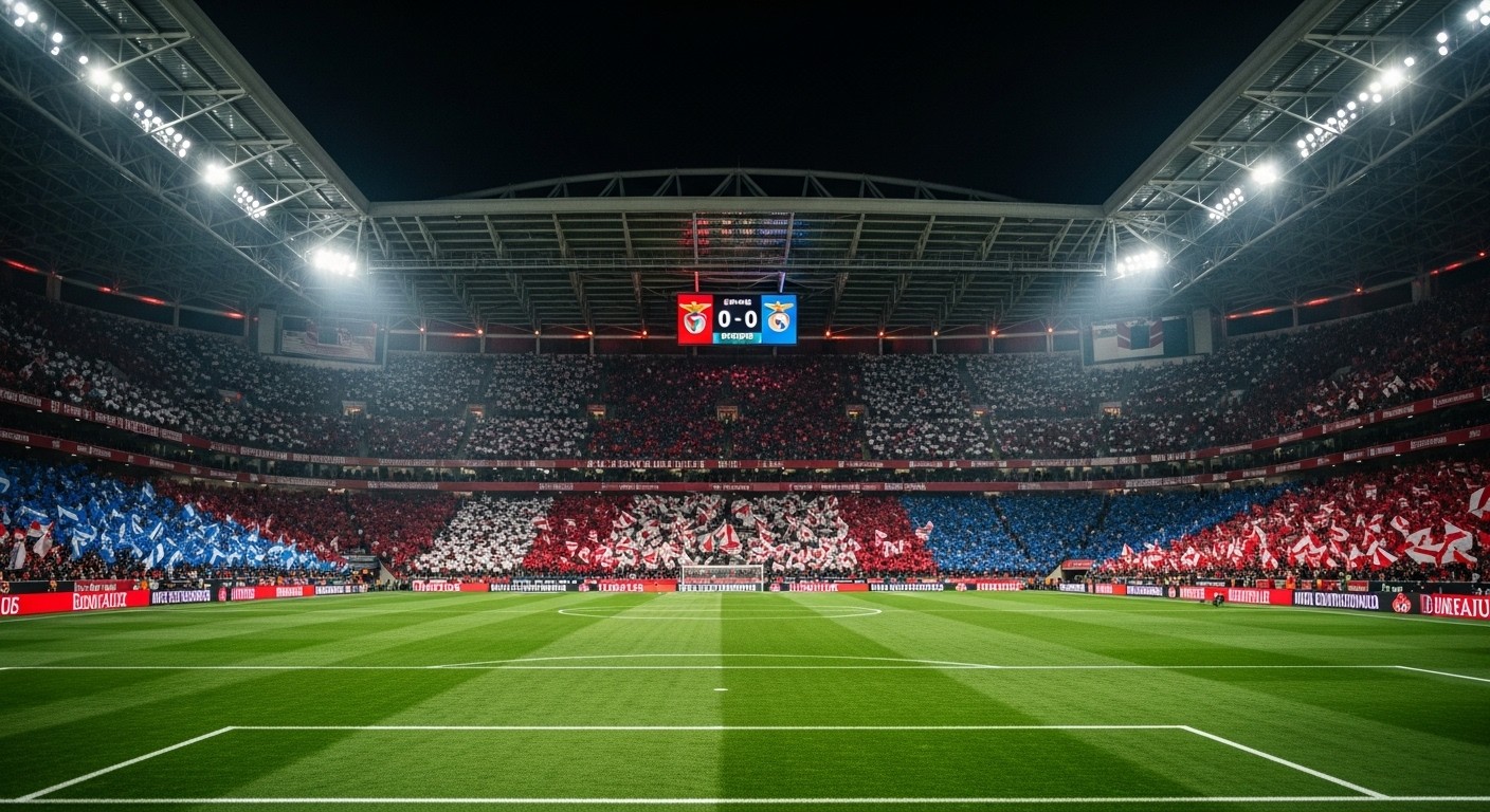 Découvrez comment Benfica a humilié le Real Madrid 4-2 malgré le doublé de Mbappé. But du gardien décisif et qualification rocambolesque en barrages de Ligue des champions.