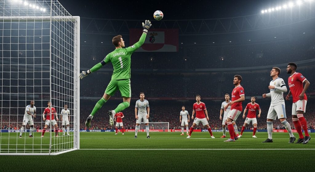 Benfica Real Madrid : Pourquoi la Défense a Craqué sur le But du Gardien