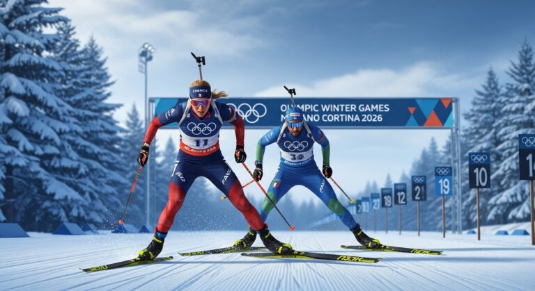 Biathlon : France 2e derrière l&rsquo;Italie à Nove Mesto avant les JO