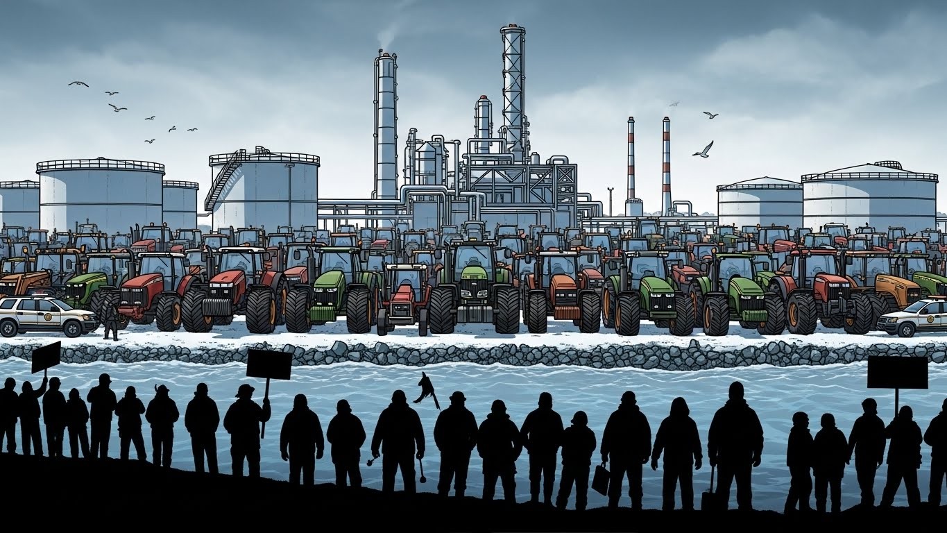 Découvrez pourquoi les agriculteurs bloquent le dépôt de carburant de Bassens près de Bordeaux et comment cette action reflète une colère profonde contre les mesures gouvernementales insuffisantes.