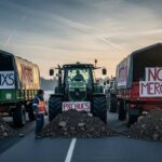 Blocage Agriculteurs Dépôt Pétrolier Vatry Marne