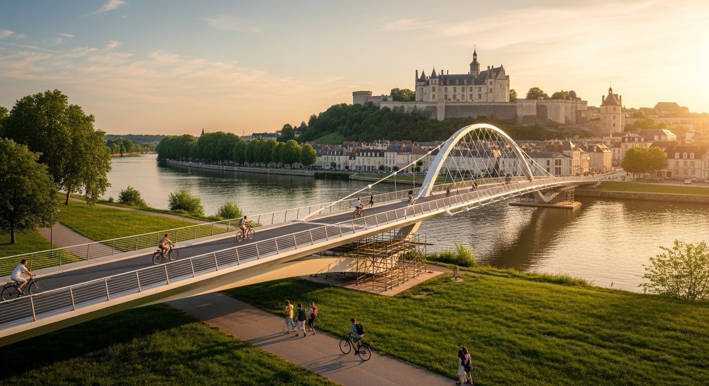 Découvrez pourquoi Blois se classe parmi les villes les plus attractives pour vivre et travailler, avec son virage vers l'économie verte, sa qualité de vie exceptionnelle et ses projets innovants comme la nouvelle passerelle sur la Loire.