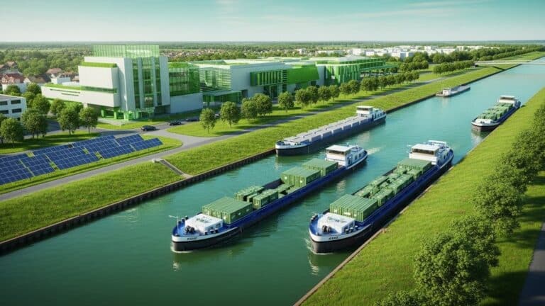 Bobigny : Un Port Fluvial pour Évacuer les Déchets sur le Canal de l’Ourcq