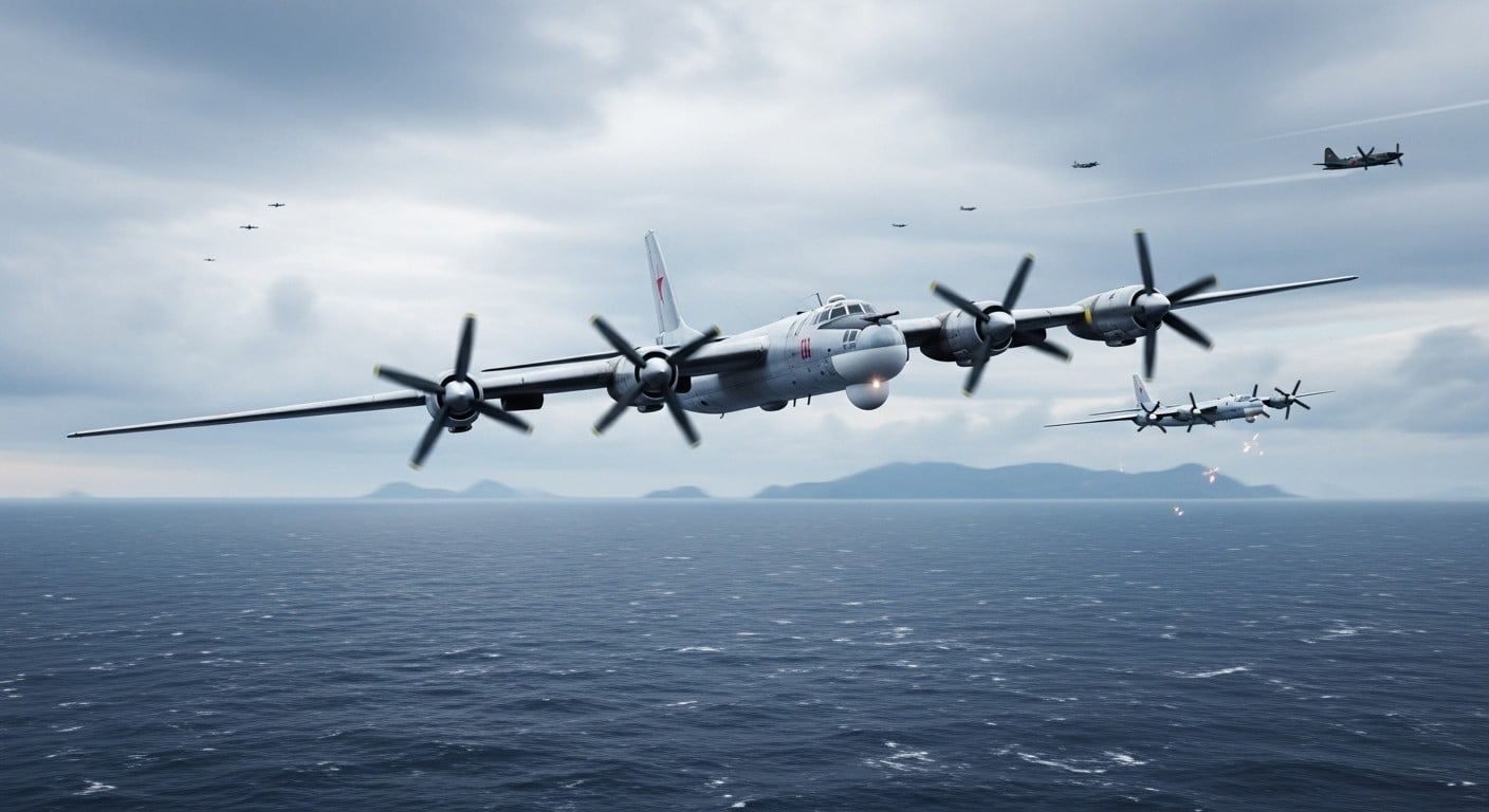 Des Tu-95 russes ont multiplié les vols près du Japon fin janvier 2026, forçant Tokyo à scrambles urgents. Décryptage des enjeux géopolitiques en Asie du Nord-Est.