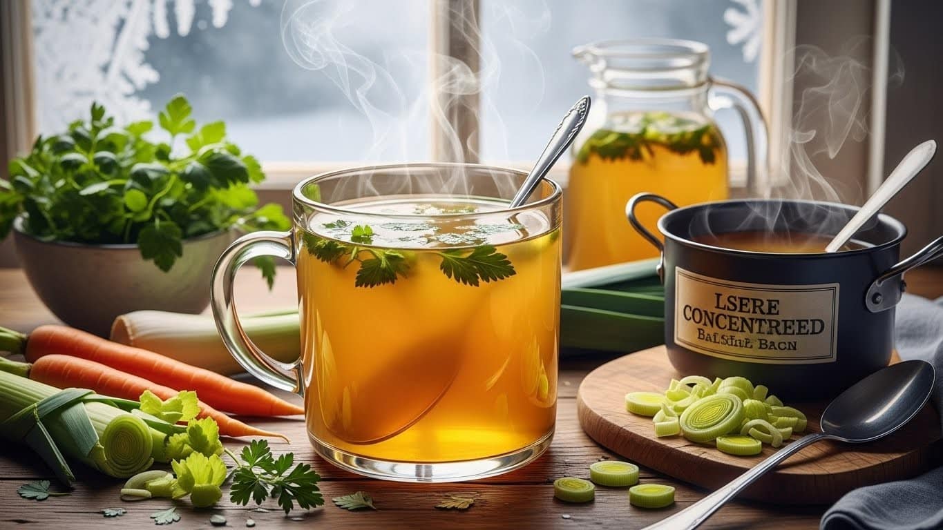 Découvrez pourquoi les bouillons modernes bio surpassent les cubes classiques cet hiver : goût incomparable, moins de sel et vrais bienfaits santé. Guide complet et comparatif.