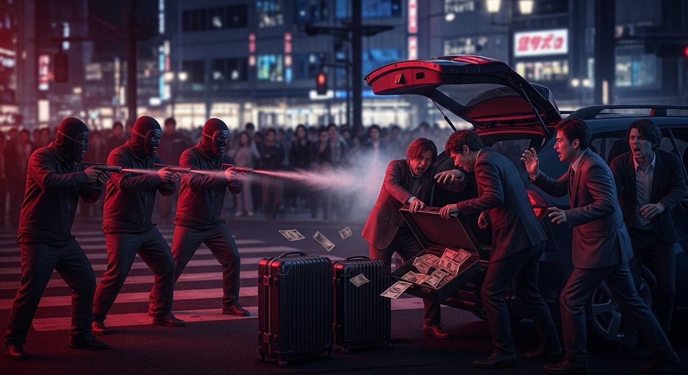 Découvrez le braquage spectaculaire à Tokyo où des malfaiteurs ont dérobé plus de 2 millions d'euros en liquide près de la gare d'Ueno. Un fait divers rare au Japon, avec gaz lacrymogène et liens possibles vers un réseau international.