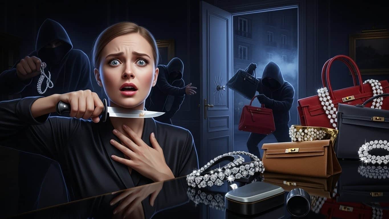 Découvrez le témoignage choc d'une influenceuse russo-ukrainienne braquée à son domicile parisien avec un couteau sous la gorge. Un home-jacking ciblé qui révèle les dangers pour les stars des réseaux. À lire absolument.