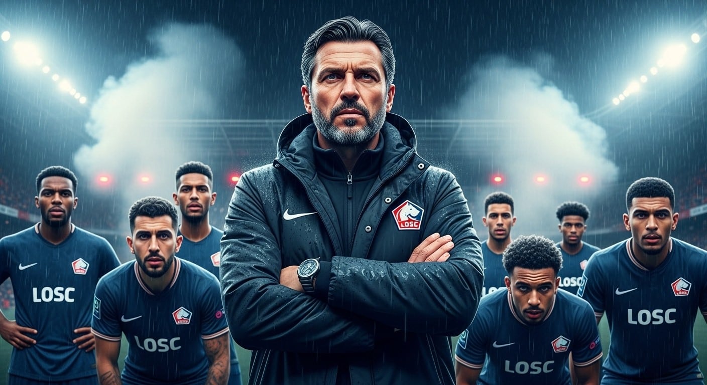 Découvrez le plan choc de Bruno Genesio pour sortir Lille de sa série noire après la défaite à Vigo. Responsabilisation, recrutement urgent et réception de Strasbourg : les clés du redressement du LOSC en Ligue 1.