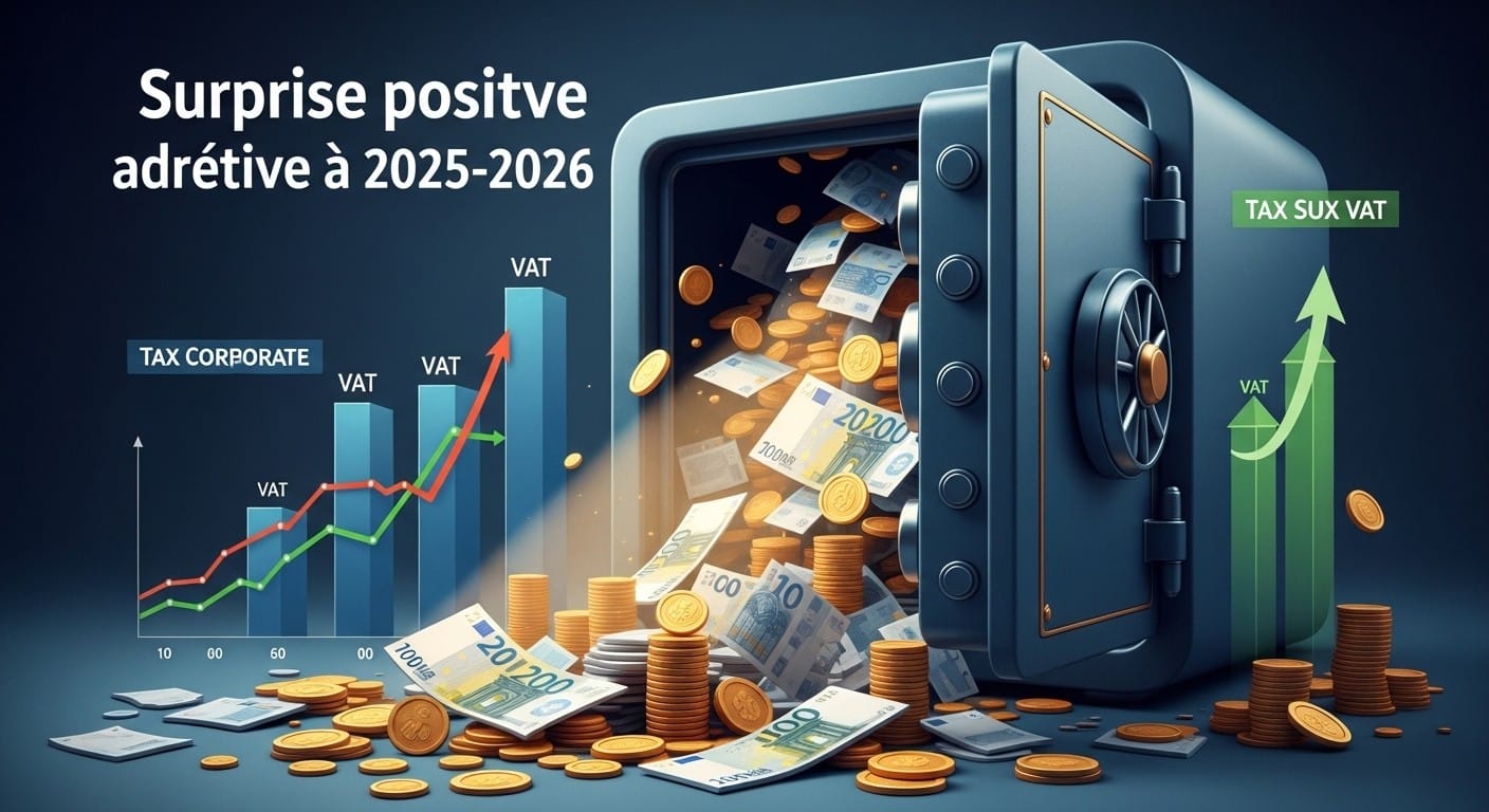 Découvrez comment des recettes TVA et IS plus élevées que prévu en 2025 offrent plusieurs milliards supplémentaires à l’État, aidant à viser 5% de déficit en 2026 malgré des déceptions ailleurs.