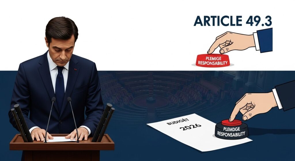 Budget 2026 : Lecornu Active le 49.3 avec Regret