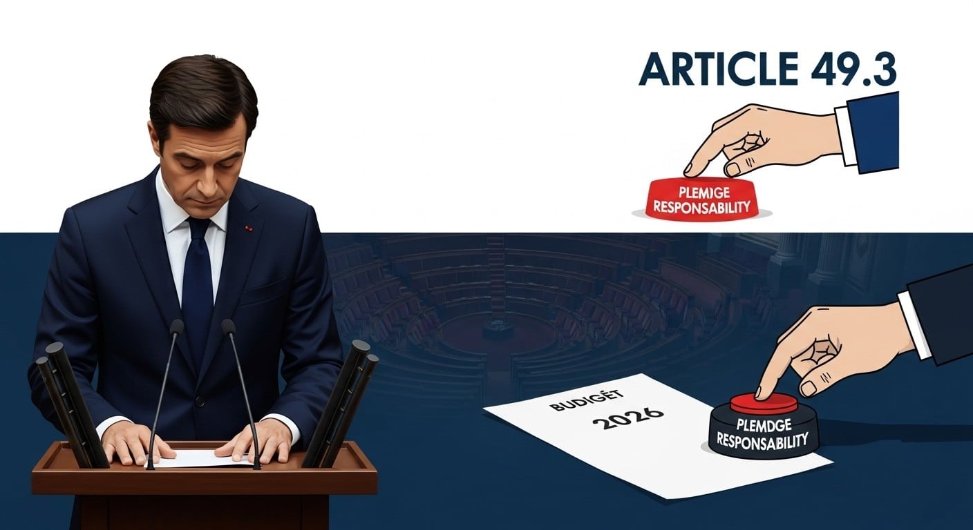 Le Premier ministre Sébastien Lecornu recourt au 49.3 pour adopter le budget 2026 malgré sa promesse initiale. Découvrez les raisons, les mesures et les conséquences de cette décision controversée.