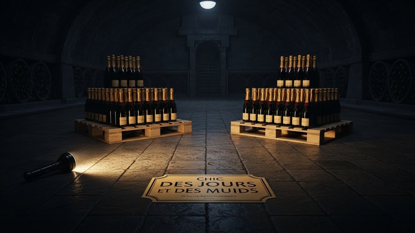 Un vigneron de champagne se fait dérober 1152 bouteilles d’une cuvée rare juste avant commercialisation. Une perte financière et surtout un choc émotionnel énorme. Détails et mise en garde.