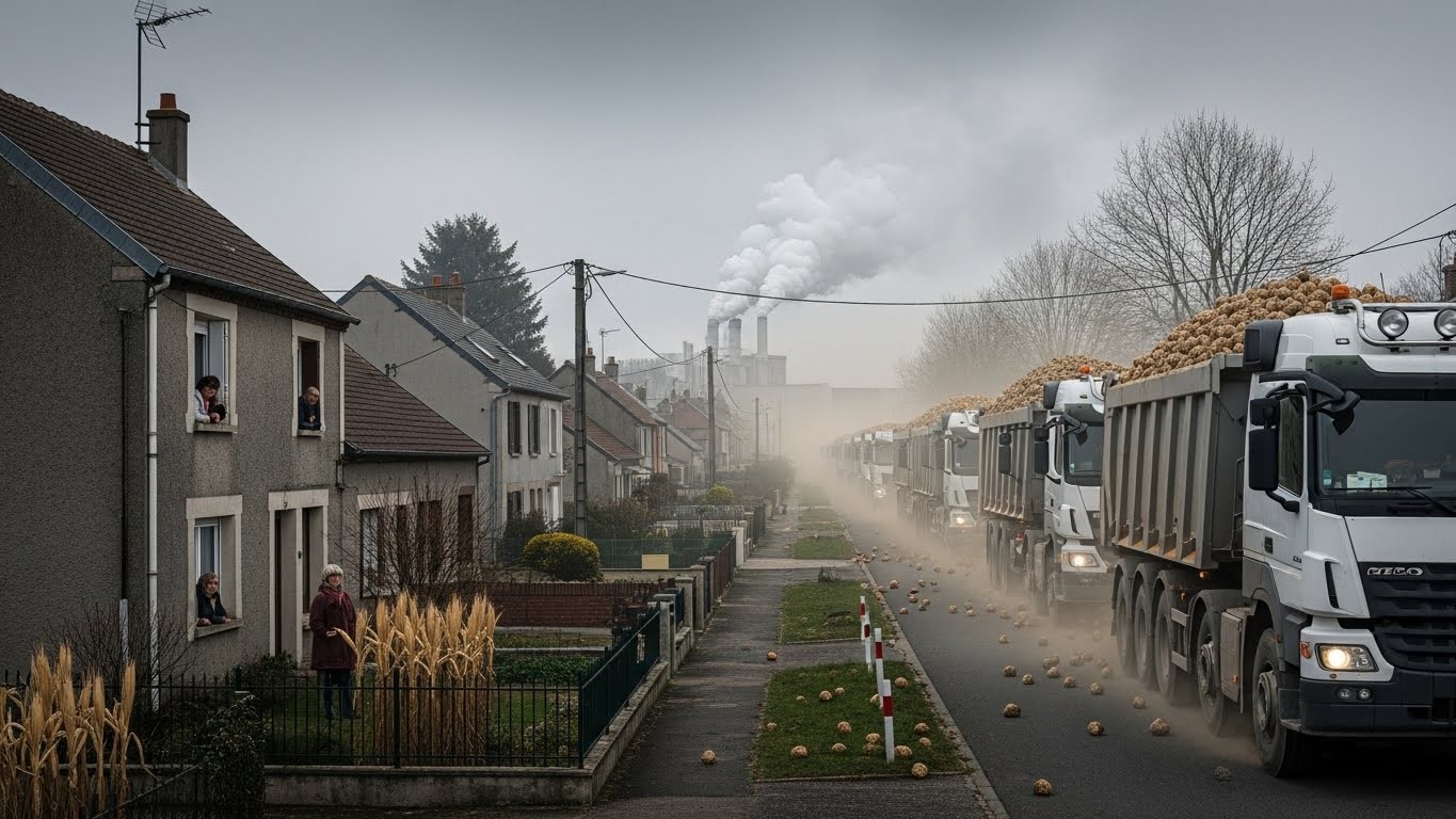 Découvrez le calvaire quotidien des habitants de Chevrières dans l'Oise face à 500 camions par jour pendant la campagne betteravière. Bruit, vitesse excessive, odeurs... Quand partir devient la seule solution ?