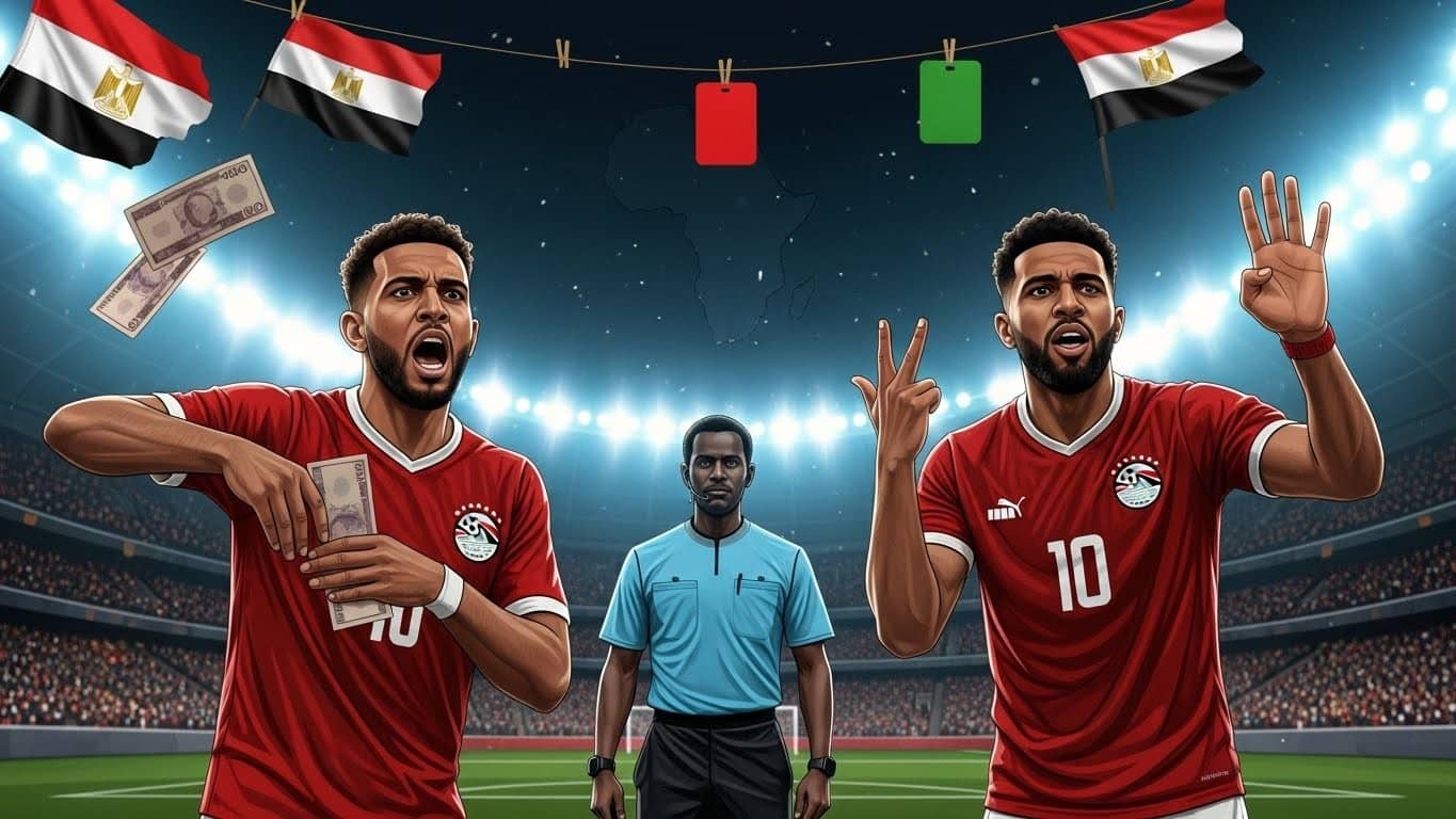 Découvrez pourquoi Marwan Attia et Salah Mohsen manquent la petite finale CAN 2025 contre le Nigeria suite à des gestes controversés après la demi-finale perdue face au Sénégal. Analyse des sanctions et impacts.