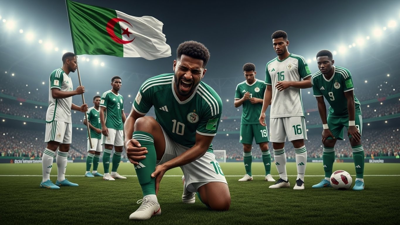 Découvrez l'impact du forfait de Jaouen Hadjam pour l'Algérie à la CAN 2025. Blessure à la cheville, absence en 8es face à la RD Congo : un vrai coup dur pour les Fennecs en pleine confiance.