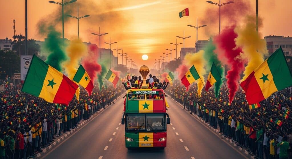 CAN 2025 : La Folie Dakaroise pour les Lions Champions