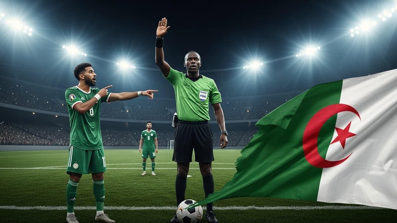 Découvrez pourquoi l’Algérie a saisi la CAF et la FIFA après le quart de finale perdu face au Nigeria en CAN 2025. Une polémique arbitrale qui secoue le football africain et divise les passionnés.