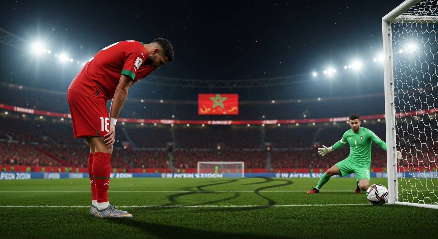 Découvrez pourquoi le Maroc rate tant de penalties en CAN, avec la finale 2025 perdue contre le Sénégal et ses 5 échecs sur 8. Une malédiction à briser ?