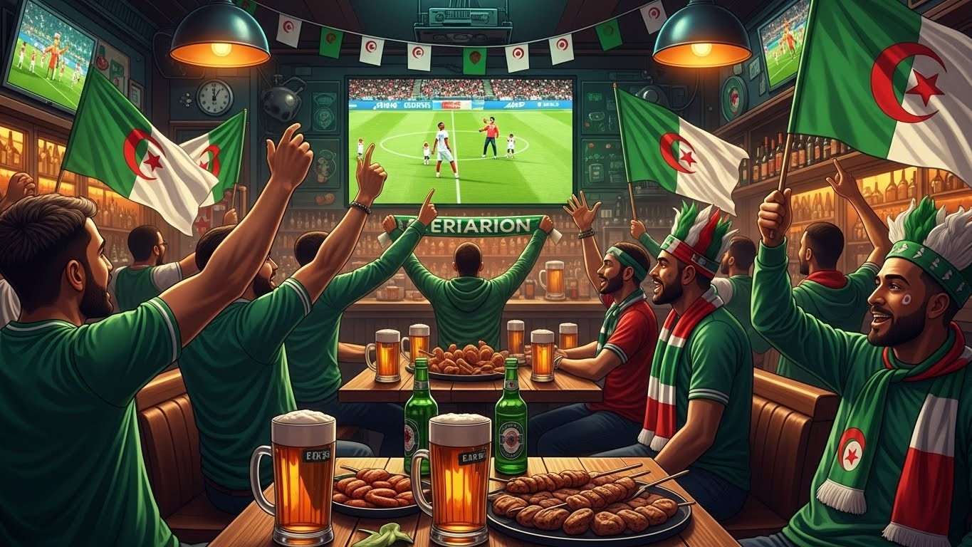 Découvrez les meilleurs bars, restaurants et lieux à Paris et en Île-de-France pour vivre les matchs de l'Algérie à la CAN 2025 dans une ambiance de folie. Adresses incontournables !